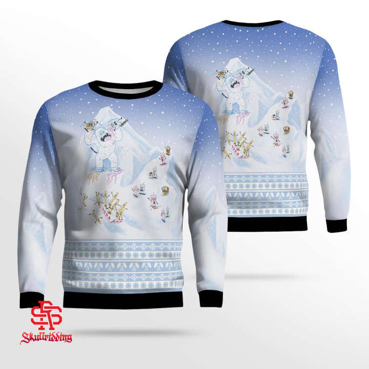 Yeti Ugly Christmas Sweater