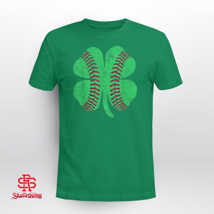 St Patricks Day Shamrock Baseball Saint Paddy's T-Shirt
