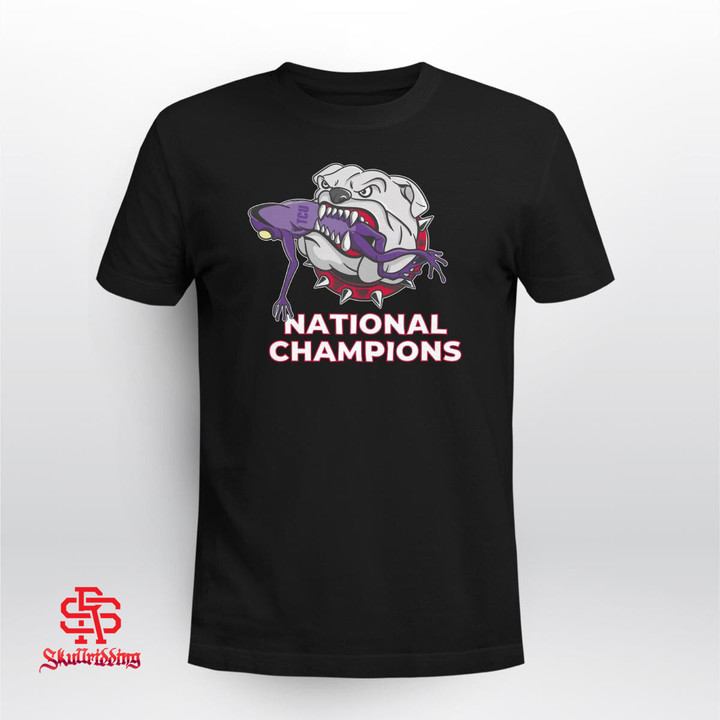 Georgia Champs - Dog/Toad Shirt Georgia Bulldogs football