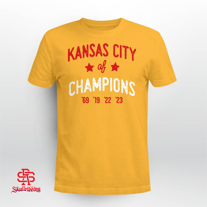 KC of 4X Champions T-Shirt