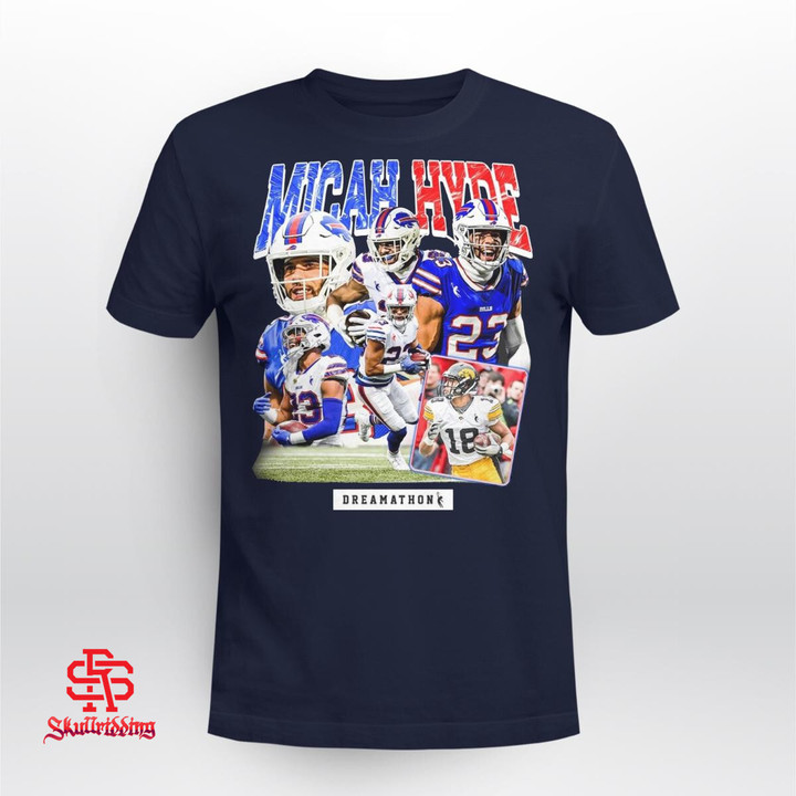 Micah Hyde Dreamathon T-Shirt, Buffalo Bills
