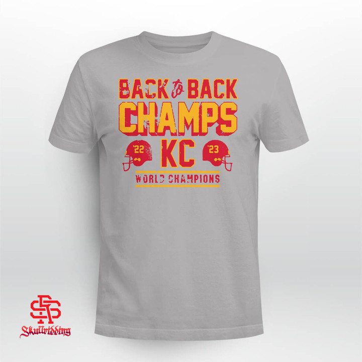 Back To Back Champs KC World Champions T-Shirt