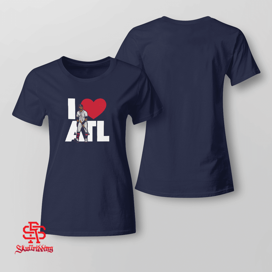Eddie Rosario: I Love Atlanta Shirt + Hoodie - Atlanta Braves - Skullridding