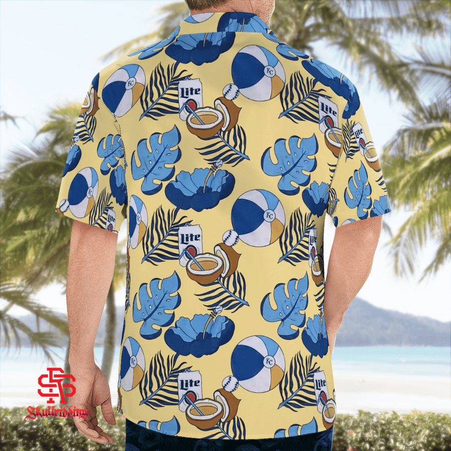 Kansas City Royals MLB Hawaiian Shirt Golden Hour Aloha Shirt