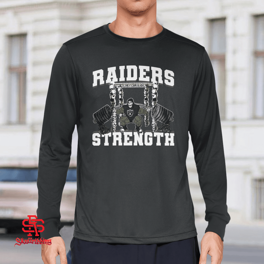 Las Vegas Raiders black or grey long sleeve shirt