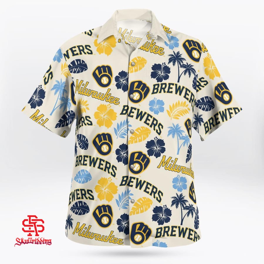 Milwaukee Brewers Trendy Hawaiian Shirt Milwaukee Brewers Symbol Old  Vintage Hawaii Shirt Milwaukee Brewers Aloha Shirt 2022 - Trendy Aloha