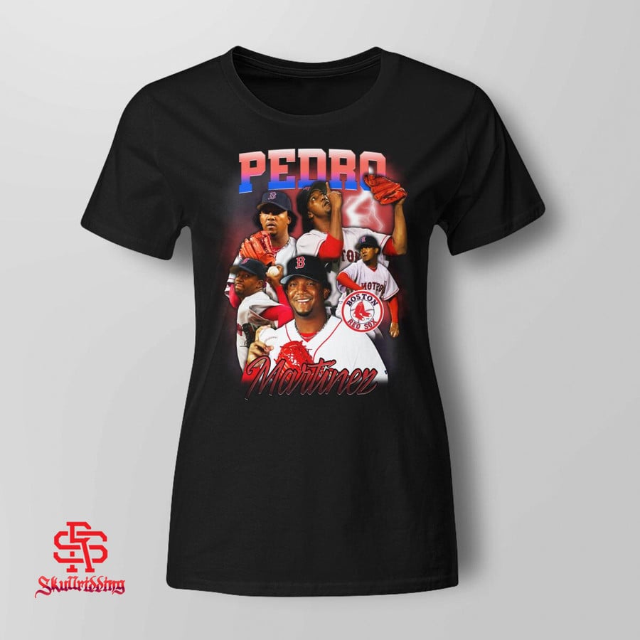 2023 Boston Red Sox Pedro Martinez T-Shirt - Skullridding