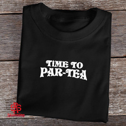 Time To Par-Tea Embroidered T-Shirt and Hoodie