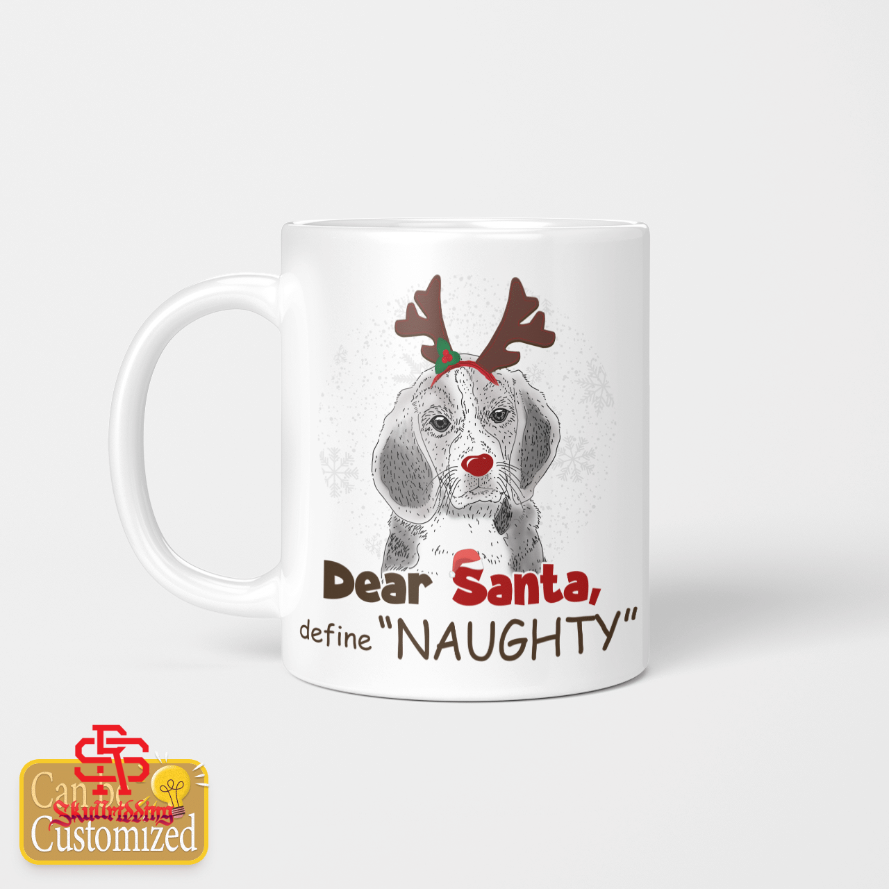Custom pet "Dear Santa... define Naughty"