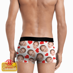 Custom underwear with face
