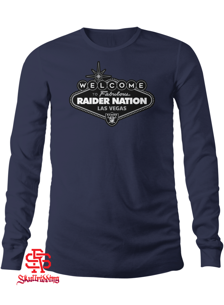 Welcome to Fabulous Raider Nation Las Vegas T-Shirt - Skullridding