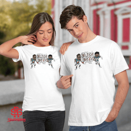Jevon Holland and Byron Jones Blitz Boyz Shirt - Miami Dolphins