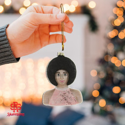 Diana Ross Christmas Ornament