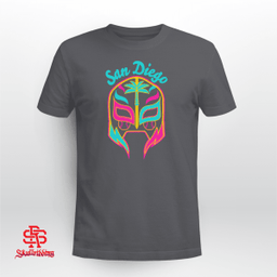 San Diego Lucha Mask Shirt - San Diego Padres