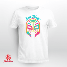 San Diego Lucha Mask Shirt - San Diego Padres