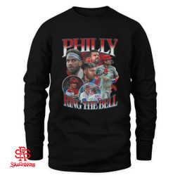Philadelphia Phillies Philly Ring The Bell Bootleg T-Shirt and Hoodie