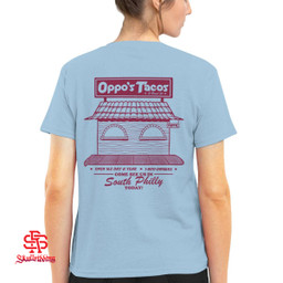 Philadelphia Phillies Oppo's Tacos South Philly T-Shirt