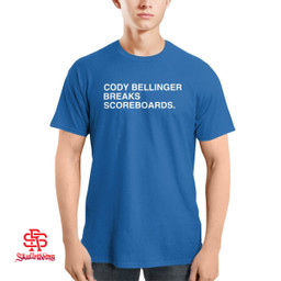 Chicago Cubs Cody Bellinger Breaks Scoreboards T-Shirt and Hoodie