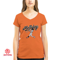 Baltimore Orioles Jackson Holliday Slugger Swing T-Shirt and Hoodie