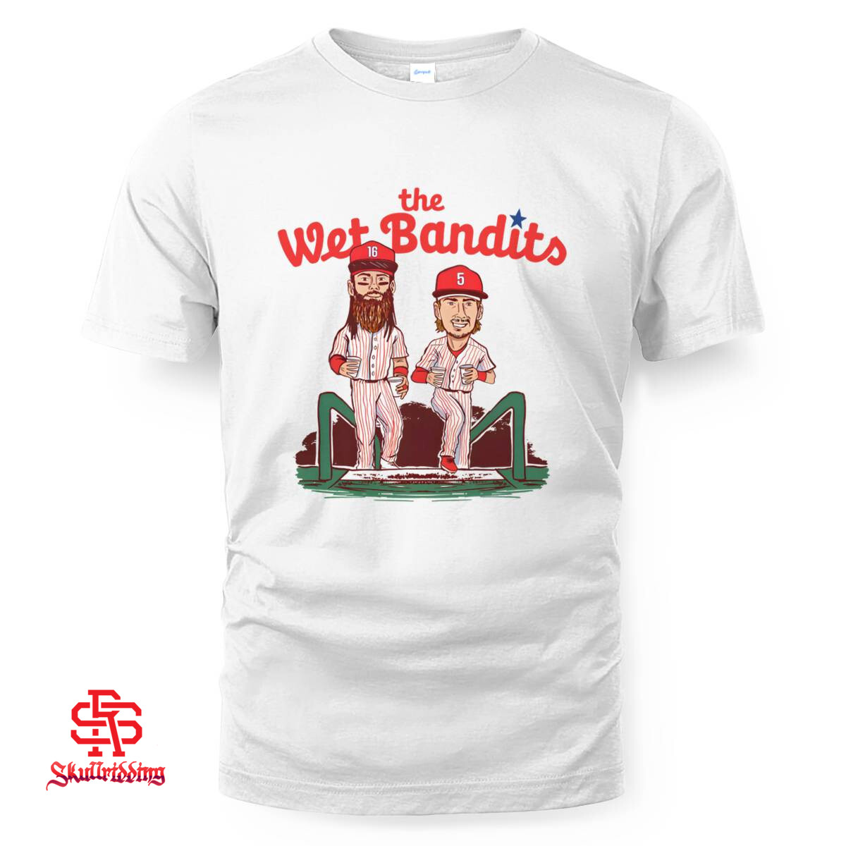 Philadelphia Phillies Brandon Marsh Bryson Stott The Wet Bandits T-Shirt and Hoodie