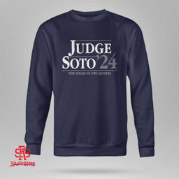New York Yankees Aaron Judge and Juan Soto '24 Two Walks or Two Gappers