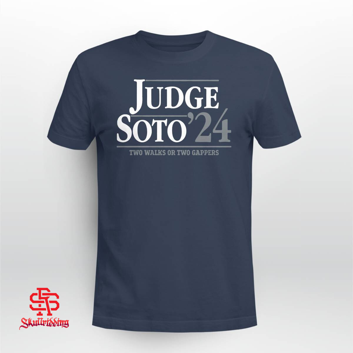 New York Yankees Aaron Judge and Juan Soto '24 Two Walks or Two Gappers