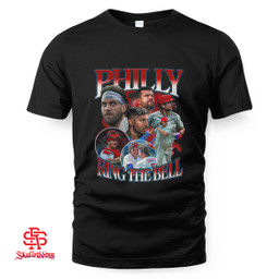 Philadelphia Phillies Philly Ring The Bell Bootleg T-Shirt and Hoodie