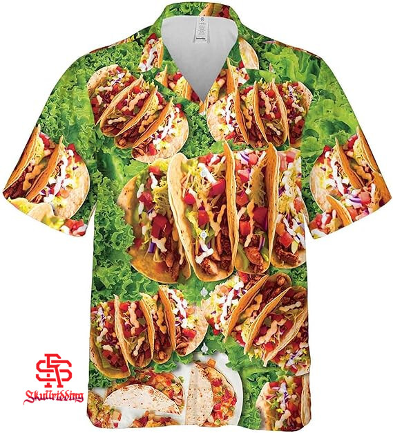 More Tacos Por Favor Food Hawaiian Shirt