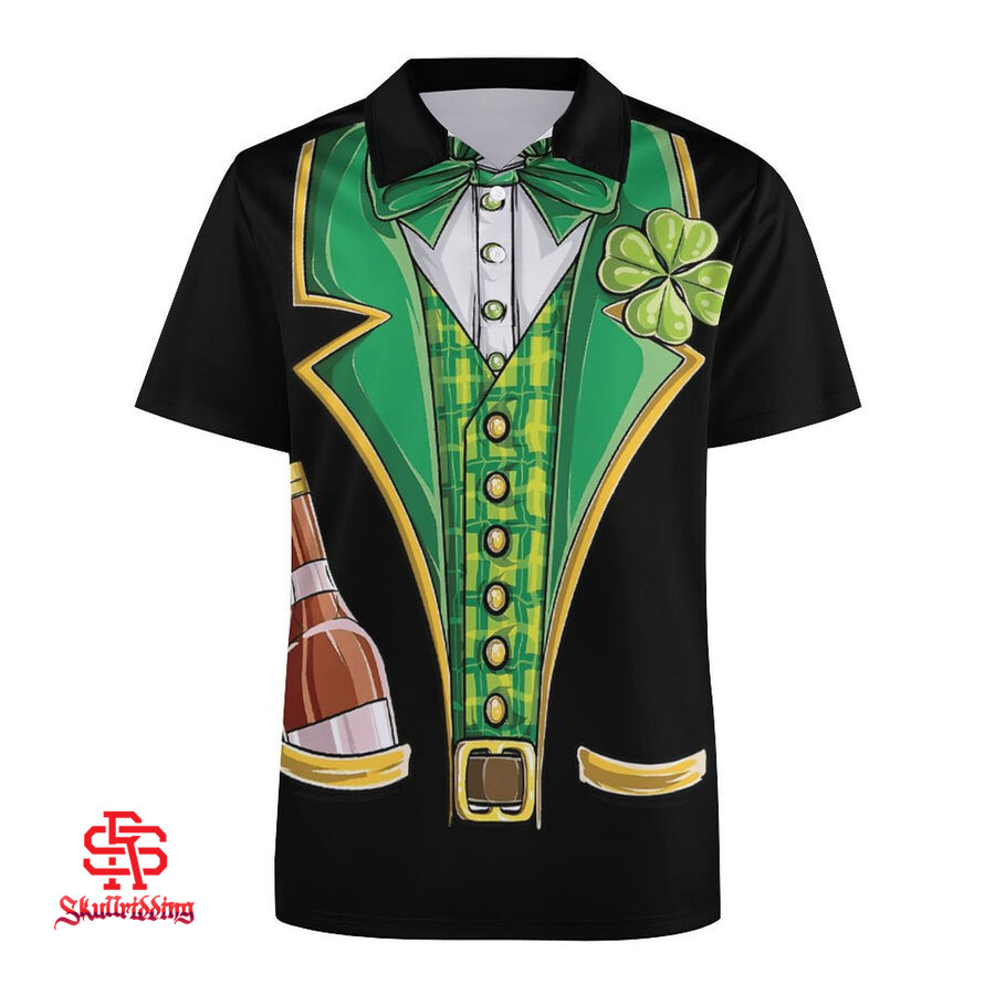 St. Patrick's Day Shamrock Costume Print