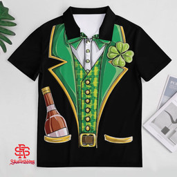 St. Patrick's Day Shamrock Costume Print