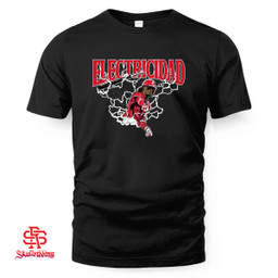 Cincinnati Reds Elly De La Cruz Electricidad T-Shirt and Hoodie