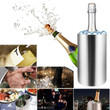 Barware 1.3l Silver Double Wall Wine Cooler