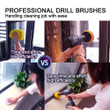 Electric Scrubber Brush Drill Brush/scrub brush for a drill/drill brush set/drill with brush/cleaning brushes