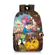 Happy Garden Pattern Student Printed Backpack High-quality Comfortable Large-capacity Novel Fun School Trip Play