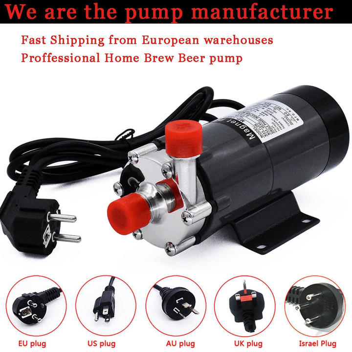 Homebrew Brewing Magnetic Water Pump MP-15RM 220V Food Grade/HomeBrew Beer Pump Brewing Food