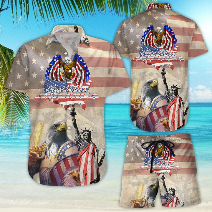 4th Of July USA Independent day hawaii shirt