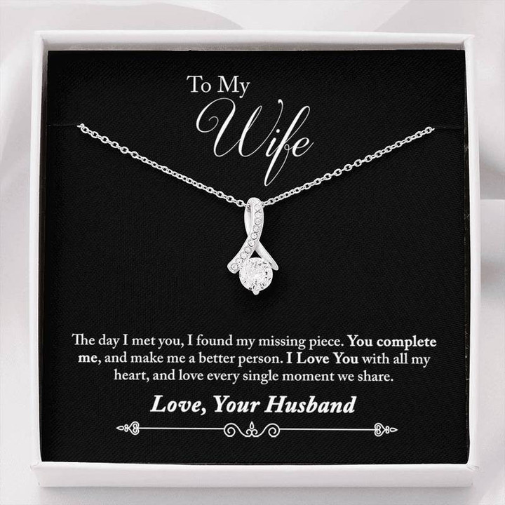 Husband to Wife Gift Necklace