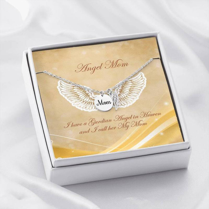 Sympathy Gift Mother, In Memory of Mom, Memorial Necklace Mom, Memorial Jewelry Loss of Mother Polished Stainless Steel Father's Day Idea, Gift for Father, Husband, Son