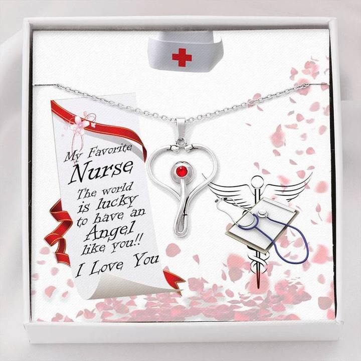 Nurse's Stethoscope Necklace