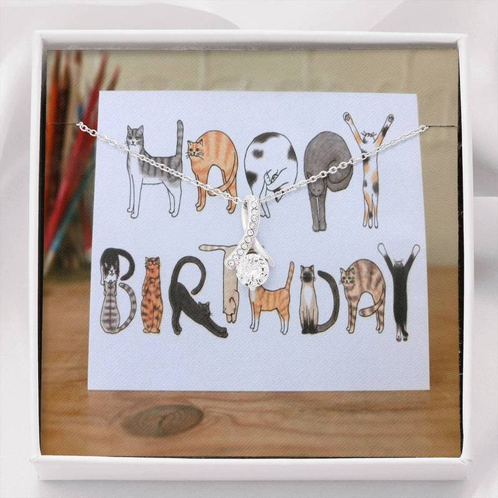 Happy Cats Birthday Alluring Beauty Necklace