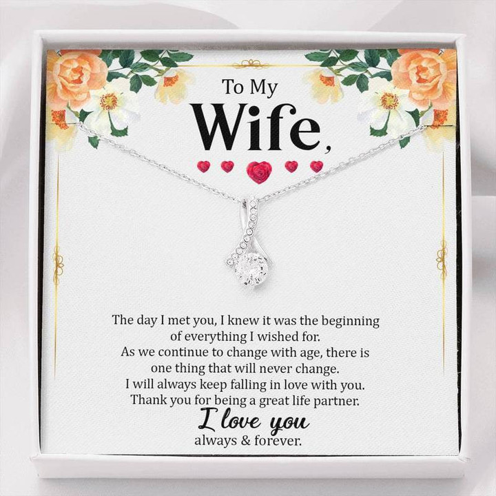 To My Wife Always & Forever Necklace