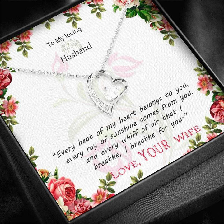 To my loving husband Necklace Gold Chain, Best Gift Idea, Christmas gifts, Birthday gift