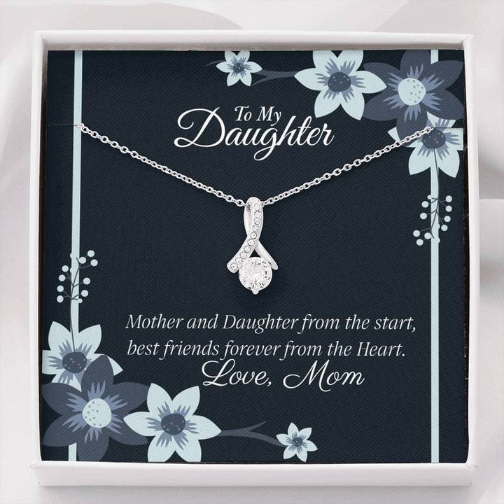 Best Mom to Daughter Necklace