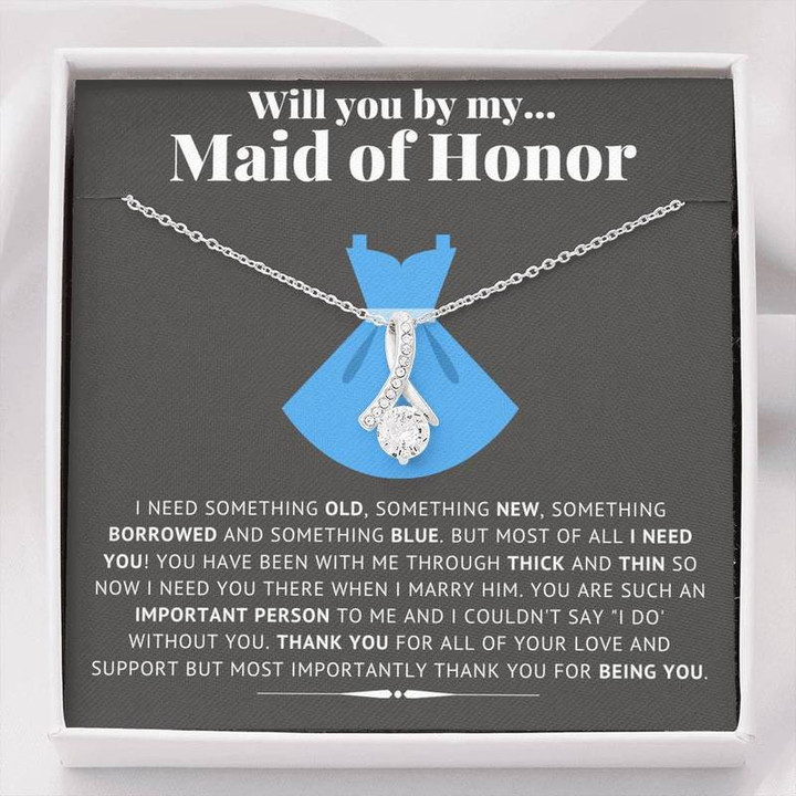 Be My Maid of Honor Alluring Necklace