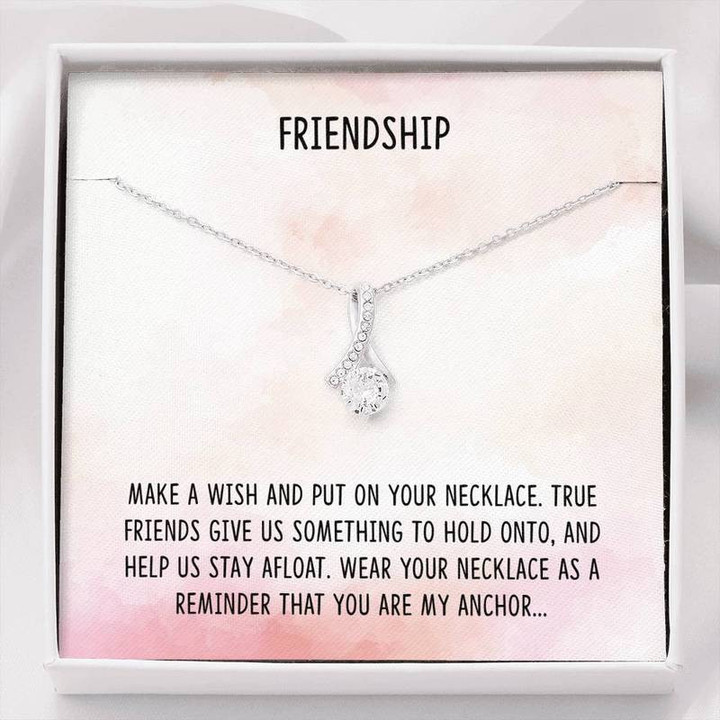Alluring Friendship Necklace Make A Wish