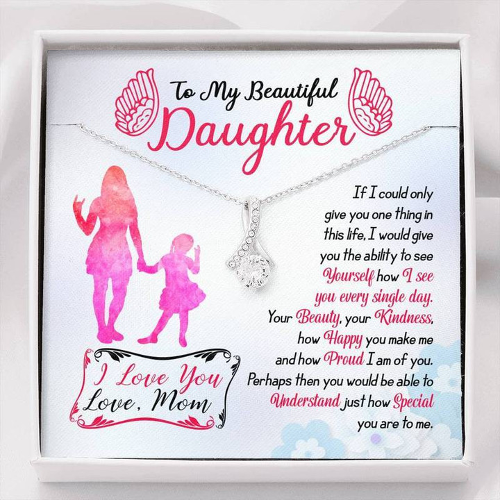Alluring Daughter Necklace To My Daughter Every Single Day 2