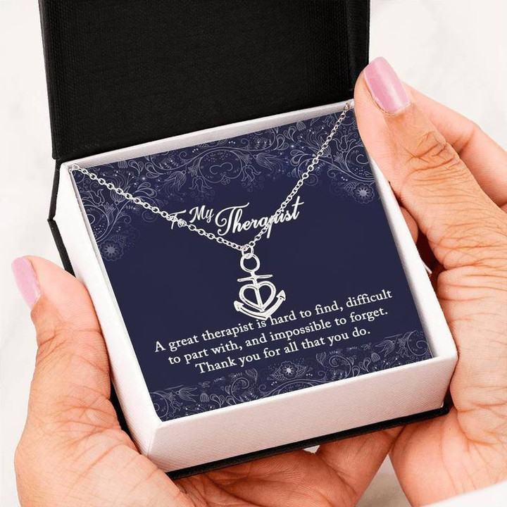 A great therapist Necklace RuddyCheeks (�) jewelry Best Gift Idea