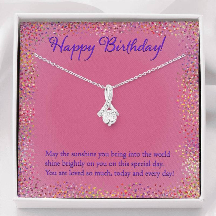 Alluring Beauty Birthday Necklace