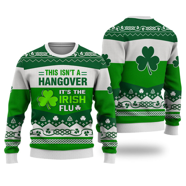 Irish This Isn’t A Hangover St. Patrick's Day Sweatshirt Long Sleeve Print Fashion Sweater For Everyone Malalan Sweater 2022