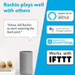 Rachio R3e Generation 8 Zone Sprinkler Controller, Compatible with Alexa